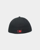 New Era Boston Reds Sox "Scarlet Bottom" 59FIFTY Fitted Black/Scarlet
