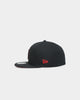 New Era Boston Reds Sox "Scarlet Bottom" 59FIFTY Fitted Black/Scarlet
