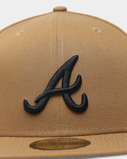 New Era Atlanta Braves 'Wheat' 59FIFTY Fitted Wheat/Black