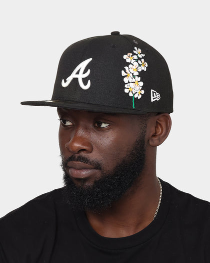 New Era Atlanta Braves 'State Flower' 59FIFTY Fitted Black/Floral
