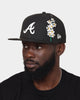 New Era Atlanta Braves 'State Flower' 59FIFTY Fitted Black/Floral