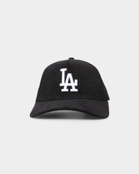 New Era Women's Los Angeles Dodgers 'Black Cord' 9FORTY A-Frame Casual Strapback Black/White