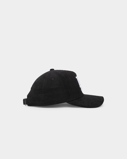 New Era Women's Los Angeles Dodgers 'Black Cord' 9FORTY A-Frame Casual Strapback Black/White