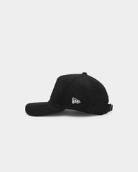New Era Women's Los Angeles Dodgers 'Black Cord' 9FORTY A-Frame Casual Strapback Black/White