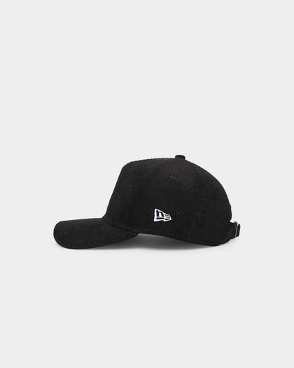 New Era Women's Los Angeles Dodgers 'Black Cord' 9FORTY A-Frame Casual Strapback Black/White