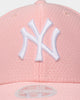 New Era Women's New York Yankees 9FORTY Q222 Pink Hex Strapback Light Pink
