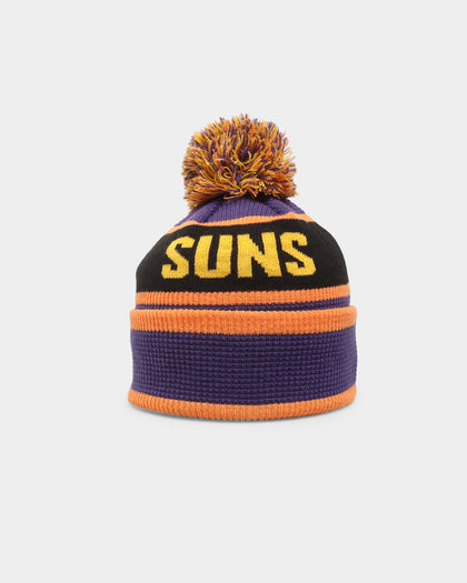 New Era Phoenix Suns Pom Waffle Knit Beanie Original Team Colours