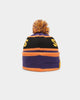 New Era Phoenix Suns Pom Waffle Knit Beanie Original Team Colours
