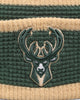New Era Milwaukee Bucks Pom Waffle Knit Beanie Original Team Colours
