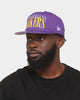 New Era Los Angeles Lakers 'Classic Spellout' The Golfer Snapback Original Team Colours