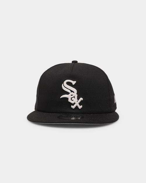 New Era Chicago White Sox Old Golfer Snapback Black/Ivory