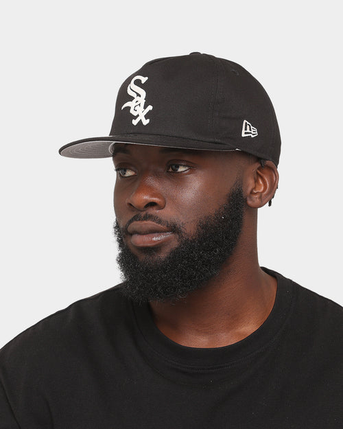 New Era Chicago White Sox Old Golfer Snapback Black/Ivory