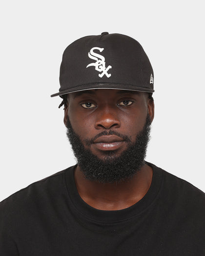 New Era Chicago White Sox Old Golfer Snapback Black/Ivory