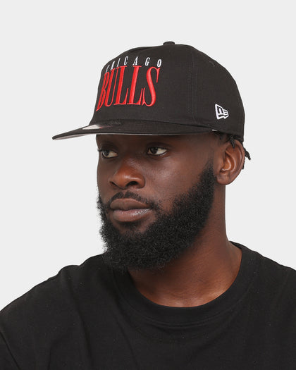 New Era Chicago Bulls 'Classic Spellout' The Golfer Snapback Original Team Colours