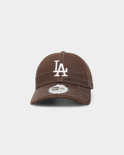 New Era Los Angeles Dodgers Casual Classic Strapback Walnut/White