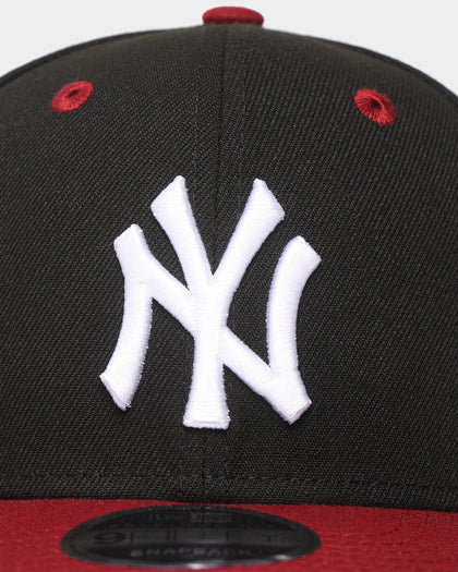 New Era New York Yankees 'Black Cardinal' 9FIFTY Original Fit Pro Crown Snapback Black/Cardinal