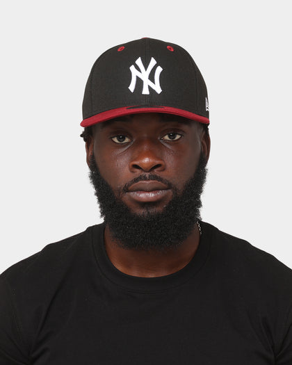 New Era New York Yankees 'Black Cardinal' 9FIFTY Original Fit Pro Crown Snapback Black/Cardinal