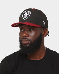 New Era Las Vegas Raiders 'Black Cardinal' 9FIFTY Original Fit Pro Crown Snapback Black/Cardinal