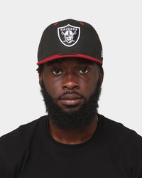 New Era Las Vegas Raiders 'Black Cardinal' 9FIFTY Original Fit Pro Crown Snapback Black/Cardinal