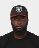 New Era Las Vegas Raiders 'Black Cardinal' 9FIFTY Original Fit Pro Crown Snapback Black/Cardinal