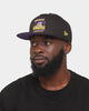 New Era Los Angeles Lakers 'Tilt' 9FIFTY A-Frame Snapback Black/Original Team Colours