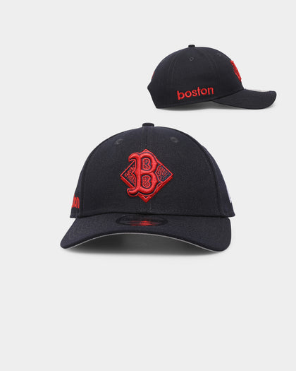 New Era Boston Red Sox 'Diamond' 9FORTY Snapback Original Team Colours