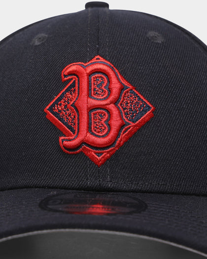 New Era Boston Red Sox 'Diamond' 9FORTY Snapback Original Team Colours