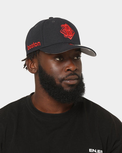 New Era Boston Red Sox 'Diamond' 9FORTY Snapback Original Team Colours