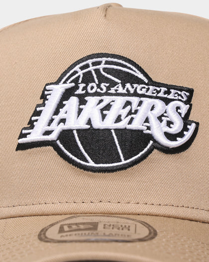 New Era Los Angeles Lakers 'Camel Black White' 9FORTY K-Frame Snapback Camel/Black