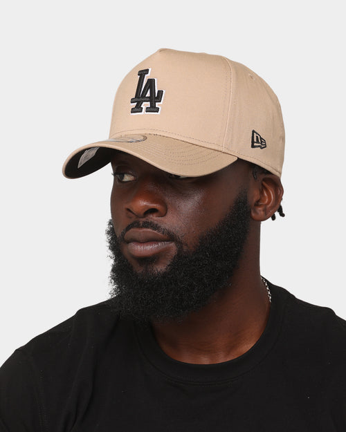 New Era Los Angeles Dodgers 'Camel Black White' 9FORTY K-Frame Snapback Camel/Black