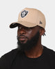 New Era Las Vegas Raiders 'Camel Black White' 9FORTY K-Frame Snapback Camel/Black