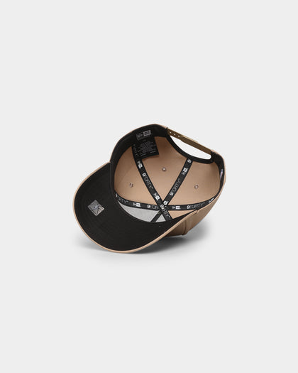 New Era Brooklyn Nets 'Camel Black White' 9FORTY K-Frame Snapback Camel/Black