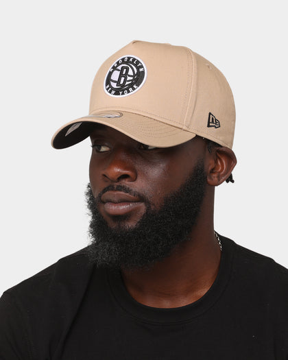 New Era Brooklyn Nets 'Camel Black White' 9FORTY K-Frame Snapback Camel/Black