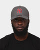New Era New York Yankees 'Graphite/Maroon' 9FORTY Casual Strapback Graphite
