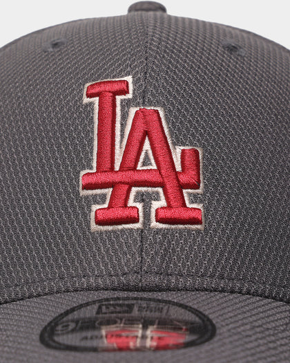 New Era Los Angeles Dodgers 'Graphite/Maroon' 9FORTY Casual Strapback Graphite