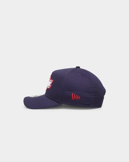 New Era Los Angeles Lakers 9FORTY A-Frame Snapback Light Navy/Pinot Wine