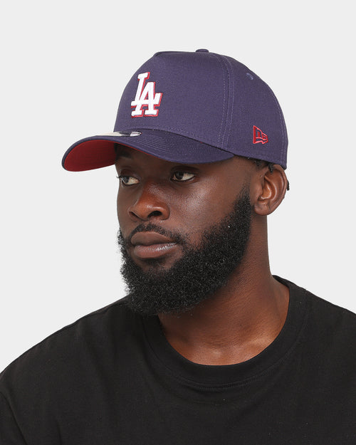 New Era Los Angeles Dodgers 9FORTY A-Frame Snapback Light Navy/Pinot Wine