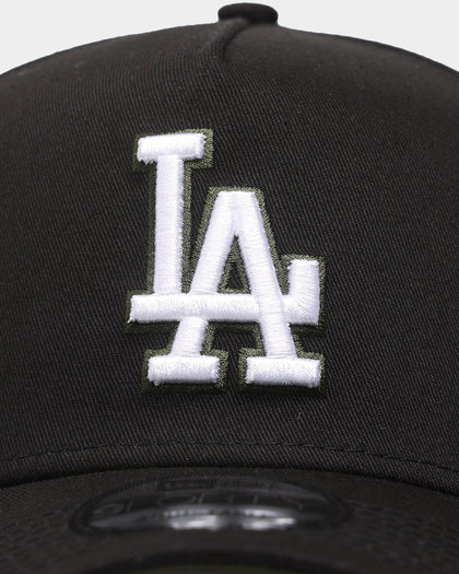 New Era Los Angeles Dodgers 9FORTY A-Frame Snapback Black/Green