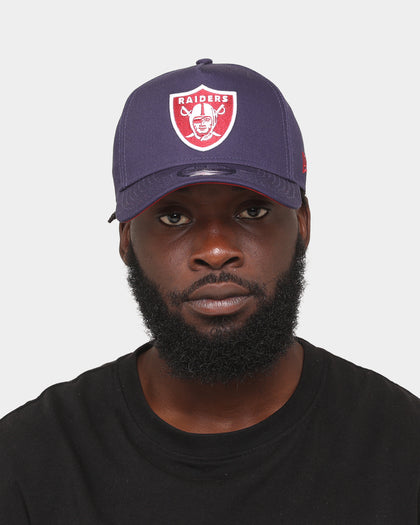 New Era Las Vegas Raiders 9FORTY A-Frame Snapback Light Navy/Pinot Wine