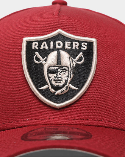 New Era Las Vegas Raiders 9FORTY A-Frame Snapback Cardinal/Black/Stone