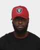 New Era Las Vegas Raiders 9FORTY A-Frame Snapback Cardinal/Black/Stone