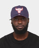 New Era Chicago Bulls 9FORTY A-Frame Snapback Light Navy/Pinot Wine