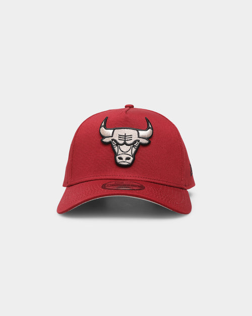 New Era Chicago Bulls 9FORTY A-Frame Snapback Cardinal/Black/Stone