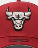 New Era Chicago Bulls 9FORTY A-Frame Snapback Cardinal/Black/Stone