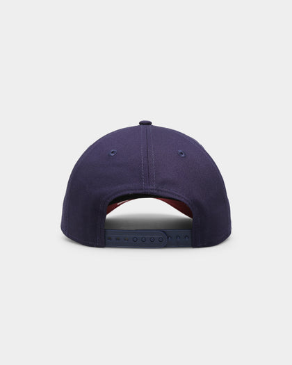 New Era Brooklyn Nets 9FORTY A-Frame Snapback Light Navy/Pinot Wine