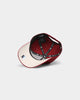 New Era Brooklyn Nets 9FORTY A-Frame Snapback Cardinal/Black/Stone