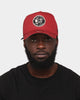 New Era Brooklyn Nets 9FORTY A-Frame Snapback Cardinal/Black/Stone