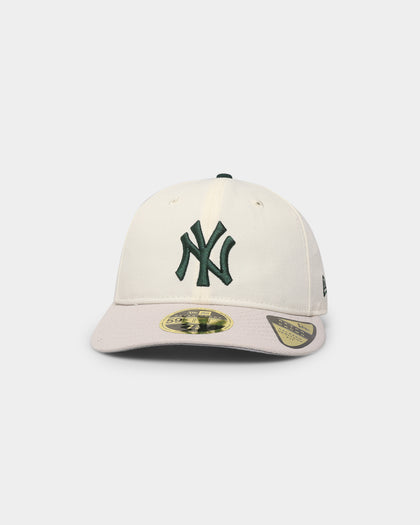 New Era New York Yankees 'Chrome White Dark Green' 59FIFTY Retro Crown Fitted Chrome White Dark Green