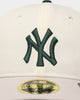 New Era New York Yankees 'Chrome White Dark Green' 59FIFTY Retro Crown Fitted Chrome White Dark Green