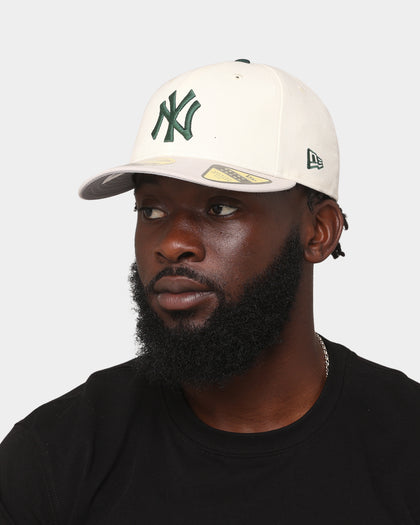 New Era New York Yankees 'Chrome White Dark Green' 59FIFTY Retro Crown Fitted Chrome White Dark Green